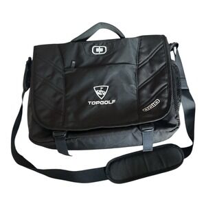 BNWOT OGIO 16" Laptop Messenger Bag Embroidered "Topgolf" Logo On Bag